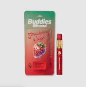 Buddies 1G Strawberry Cough Disposable