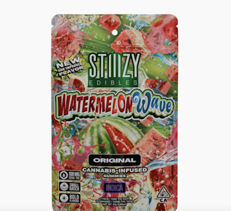STIIIZY - STIIIZY 100mg Watermelon Wave Original Gummies 10ct