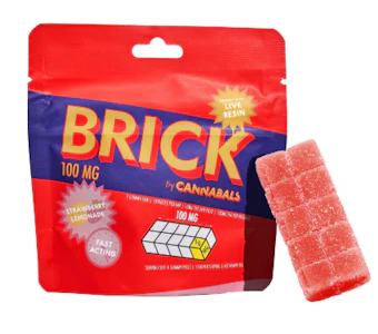 CANNABALS - Cannabals Brick Strawberry Lemonade - 100MG
