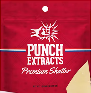 Punch - [Punch] BHO Shatter - 1g - Dutch Treat (I)
