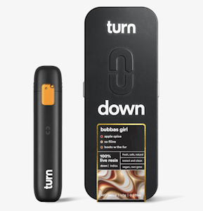 turn - Bubbas Girl - 1g Live Resin AIO Disposable