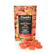 Gummies 10-pk | SATIVA | Peach Fruit Chews | 100mg