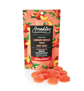Smokiez - 10-pk | SATIVA | Peach Fruit Chews | 100mg