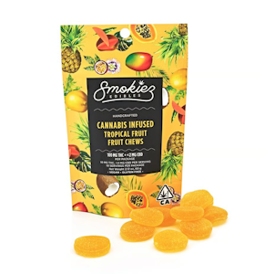 Smokiez - 10-pk | SATIVA | Tropical Fruit Chews | 100mg