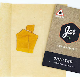 JAR Cannabis Co. - Shatter - Silver Kush 1g