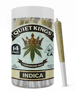 Quiet Kings 14pk Prerolls 7g Platinum Purple Kush