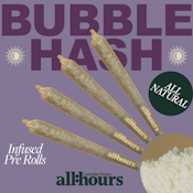 all:hours Blueberry Cup CKE Bubble Hash Infused Shorties 41007