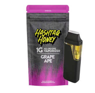 Hashtag Honey - GRAPE APE VAPE PEN - HASHTAG HONEY - 1g Main Image