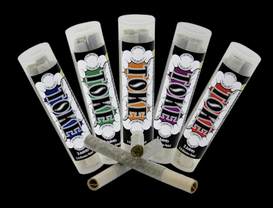 Toke - Blueberry Glue pre-roll | .5g, 3pack