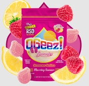 OGeez! | Gummies 10ct | Peg's Summer Pink Lemonade RSO | 100mg