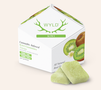 WYLD | Kiwi 1:1 THCv Gummies | 10pk/100mg