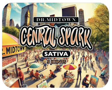 Dr. Midtown - Central Spark pre-rolls | .7g, 5pack
