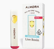 Almora 1G Jack Herer Solventless Rosin Disposable