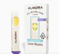 Almora 1G Skywalker OG Solventless Rosin Disposable