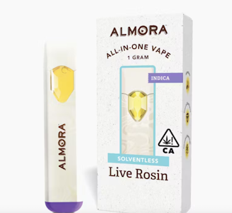 ALMORA FARMS - Almora 1G AIO Skywalker OG Solventless Rosin Disposable