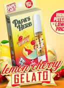 Papa's Herb - Lemon Cherry Gelato - 1g Vape Cart