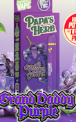 Papa's Herb - Granddaddy Purp - 1g All In One Vape