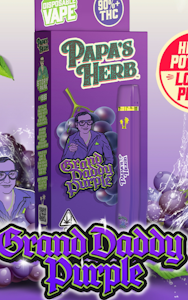 PAPA'S HERB - Papa's Herb - Granddaddy Purp - 1g All In One Vape