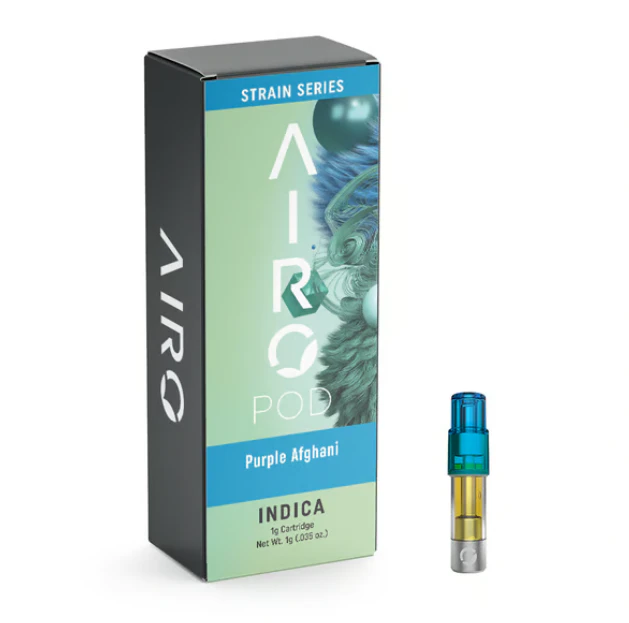 Airo Brands - Airo | Distillate Pod | Purple Afghani | 1g Main Image