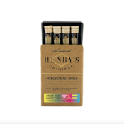 Henry's Original 2G Pride Party Preroll 4pk