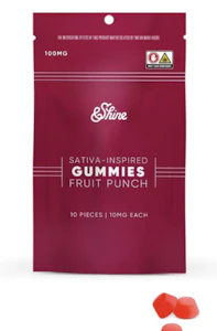 &SHINE - &shine | Fruit Punch Bites | 10pk/100mg