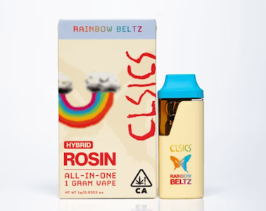 CLSICS - AIO - Rainbow Beltz - Live Rosin - 1g (H) - CLSICS
