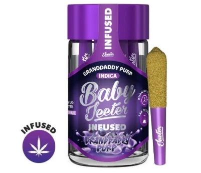 Jeeter - Jeeter - Preroll - Baby - Granddaddy Purp - 5 Pack Main Image