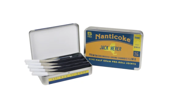 Nanticoke - Nanticoke | Pre-roll - Jack Herer 5pk | 2.5g