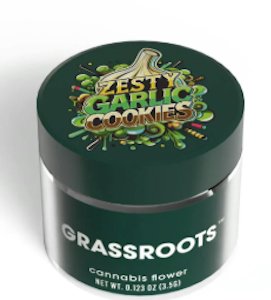GRASSROOTS (NM) - Grassroots | Flower - Zesty Garlic Cookies | 3.5g