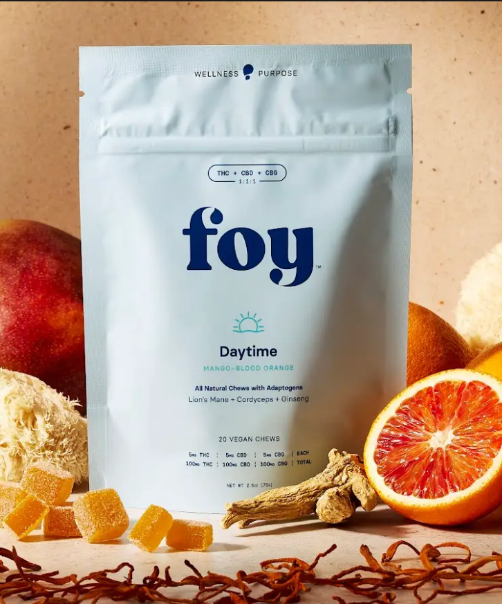 Foy | Edible | Daytime Mango | 20-pack | 5mg