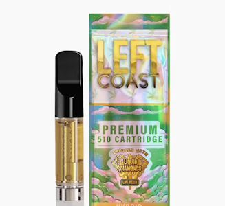 LEFT COAST - LEFT COAST 1G Cherry Pie Liquid Diamonds Cartridge