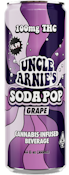 Uncle Arnie's Beverage - Grape Soda Pop 100mg (12oz)