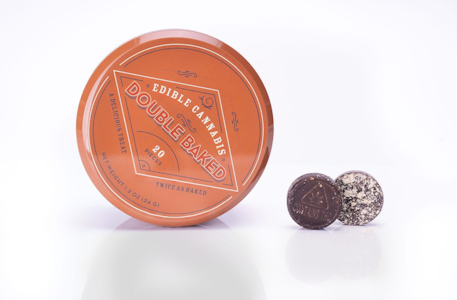 DOUBLE BAKED - Chocolate Cheesecake Chocolates | Fast Acting Full Spectrum RSO Bites | TAXES INCLUD