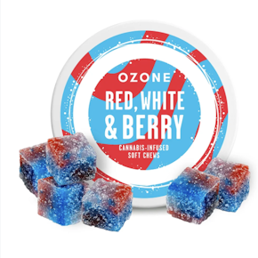 Ozone | Red, White, and Berry Gummies | 10pk/100mg