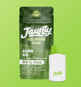 JAUNTY - Jaunty | Cartridge | Disposable - Alien OG | 1.5g