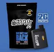 Savvy Strut | Disposable Pen | Rainbow Sherbert Kickback | 2g