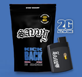 SAVVY - Savvy Strut | Disposable Pen | Rainbow Sherbert Kickback | 2g
