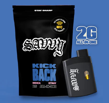Savvy - Savvy Strut | Disposable Pen | Rainbow Sherbert Kickback | 2g Main Image