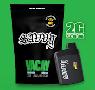 Savvy Strut | Disposable Pen | Peaches and Cream Vacay | 2g