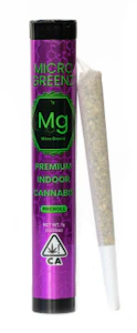 Microgreens - Micro Greenz - Preroll - Blue Nerdz x Animal Cookies - 1G