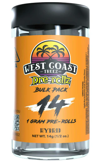 West Coast Treez - West Coast Treez - Preroll - Newport Nirvana - 14pack Main Image