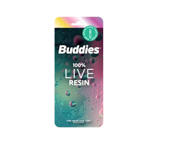 BUDDIES - BUDDIES | PURPLE QUEEN LIVE RESIN - 510 THREAD | CARTRIDGE | 1G