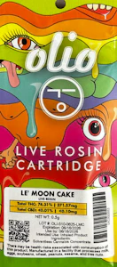 OLIO - Olio | Cartridge | Live Rosin - Le' Moon Cake | 0.5g