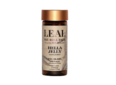 LEAL - Hella Jelly - 5pk 1g Pre-Rolls