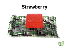 Strawberry Solventless Gummies - 100mg 10 pack