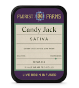 Florist Farms - Infused Live Resin - Candy Jack - 5 pack - Preroll
