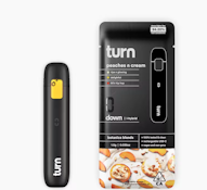 Turn 1G Peaches & Cream Botanica Blends Disposable