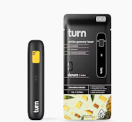 Turn 1G White Gummy Bear Botanica Blends Disposable