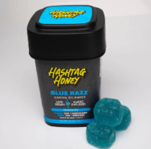 HASHTAG HONEY - Hashtag Honey | Edible | Live Resin | Blue Razz | 10-pack | 10mg