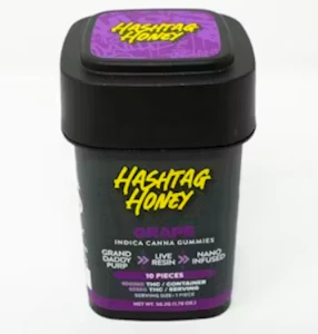 HASHTAG HONEY - Hashtag Honey | Edible | Live Resin | Grape | 10-pack | 10mg